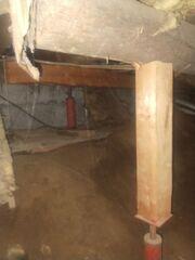 The cause for sagging floor beams