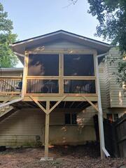 New screened-in porch