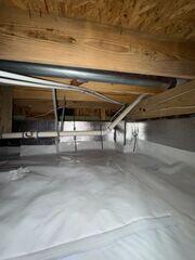 Sealing the Crawl Space to Lock Out Moisture