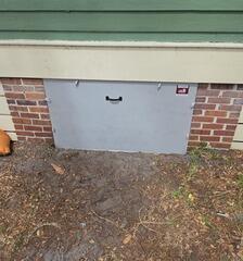 EverLast Crawl Space Door