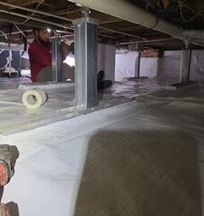 Complete Crawl Space Encapsulation & Stabilization