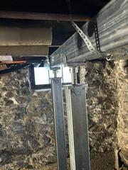 SmartJack Post Secured to Supplemental Beam