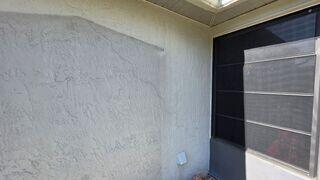Cracks in the home's exterior walls were a clear indication of foundation settlement and prompted the homeowner to seek a professional inspection.