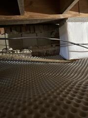 Drainage Matting Installed