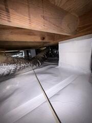 Vapor Barrier Installed