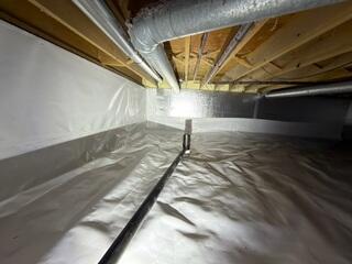 Encapsulating a Crawl Space in Dublin, OH