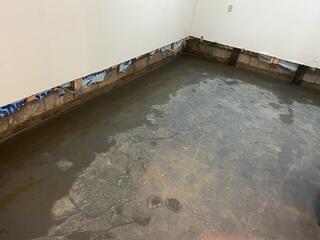 Finished Waterproofing