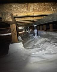 Restored Crawl Space
