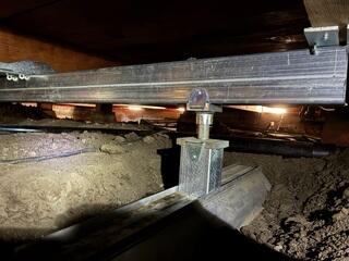 SmartJack® Crawl Space Support System Installation