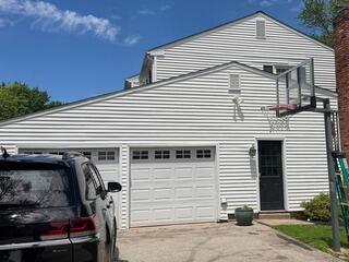 Garage Pent Roof (Before)