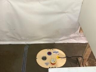 Sump Pump Install
