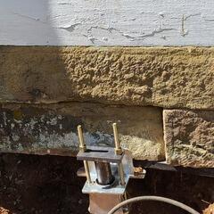 Helical Piers Installation