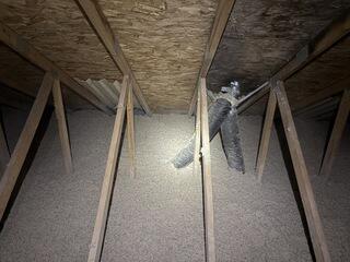 Scissor Truss attic insulation in Vestal, NY