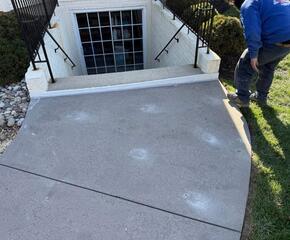 Concrete repair in Adamstown, MD