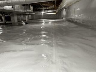 Crawl Space Encapsulation After