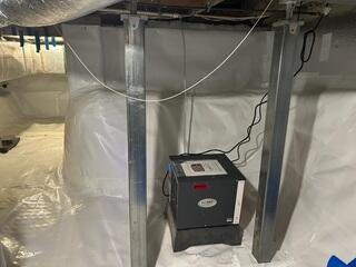 Sagging Floor and Crawl Space Encapsulation for Stuanton, VA Homeowner