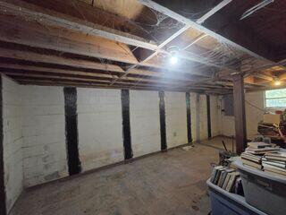 Bowing Wall Repair in Appomattox, Virginia