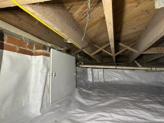 Wet Crawl Space Rejuvenation in North Little Rock, AR
