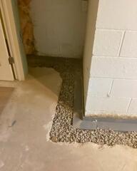 Drainage Added to the Full Perimeter