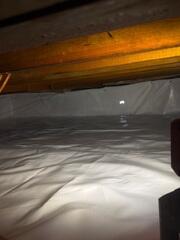 Crawl Space Moisture Barrier