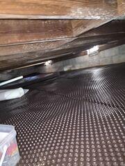 Installation of Drainage Matting
