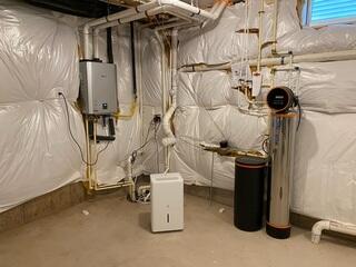 Old Sump Pump System