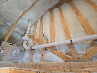 Fan in attic