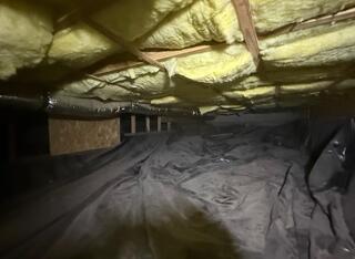 Before: Crawl Space