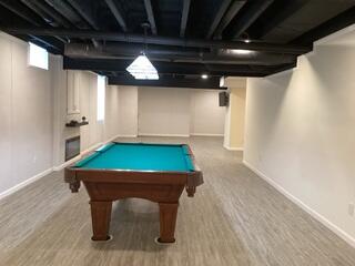 Completed Basement Finishing Project