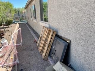 Foundation Stabilization in Gilbert, AZ - Before Repairs