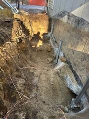 Push Piers Driven into Soil
