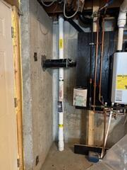 Radon Mitigation Extraction Point