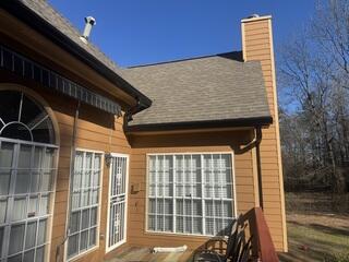 New Onyx Black Gutters Installed