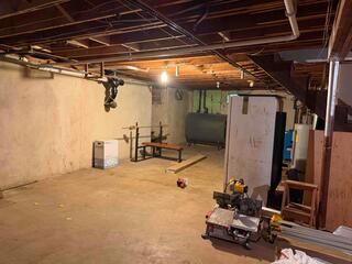 Interior Basement System ( Before)