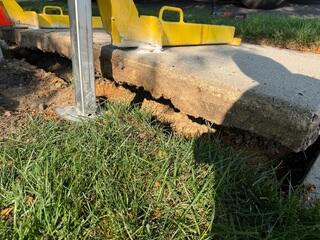 Lifting Sidewalk Slabs