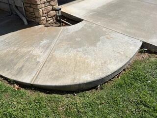 Uneven Concrete Near Temecula Driveway