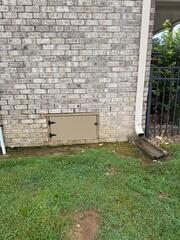 Existing Crawl Space Door