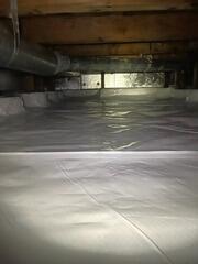 John's Professionally Encapsulated Crawl Space!