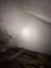 Spray Foamed Roof Deck