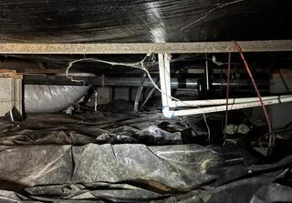 Before: Crawl Space In Need of Attention