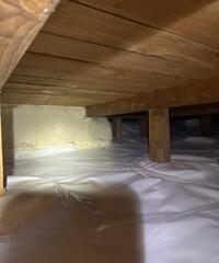 Finished Crawl Space
