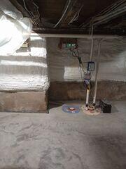 Waterproofed Basement