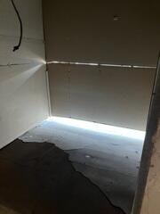Concrete Slab Settlement Inside Phoenix Storage Unit