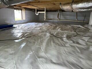 The CleanSpace Encapsulation System protects your home from moisture, mold, and rot!