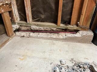 Stem Wall Reinforcement During Poway Foundation Repair