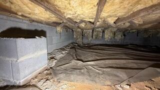 Crawl Space Before
