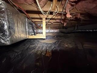 Crawl Space Before
