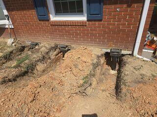 Installing the piers