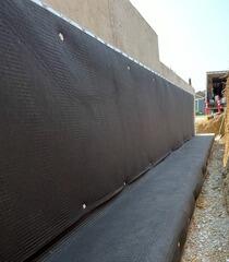 Seamless Waterproofing of Foundation Wall