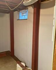 Newly Installed Wall Covering
